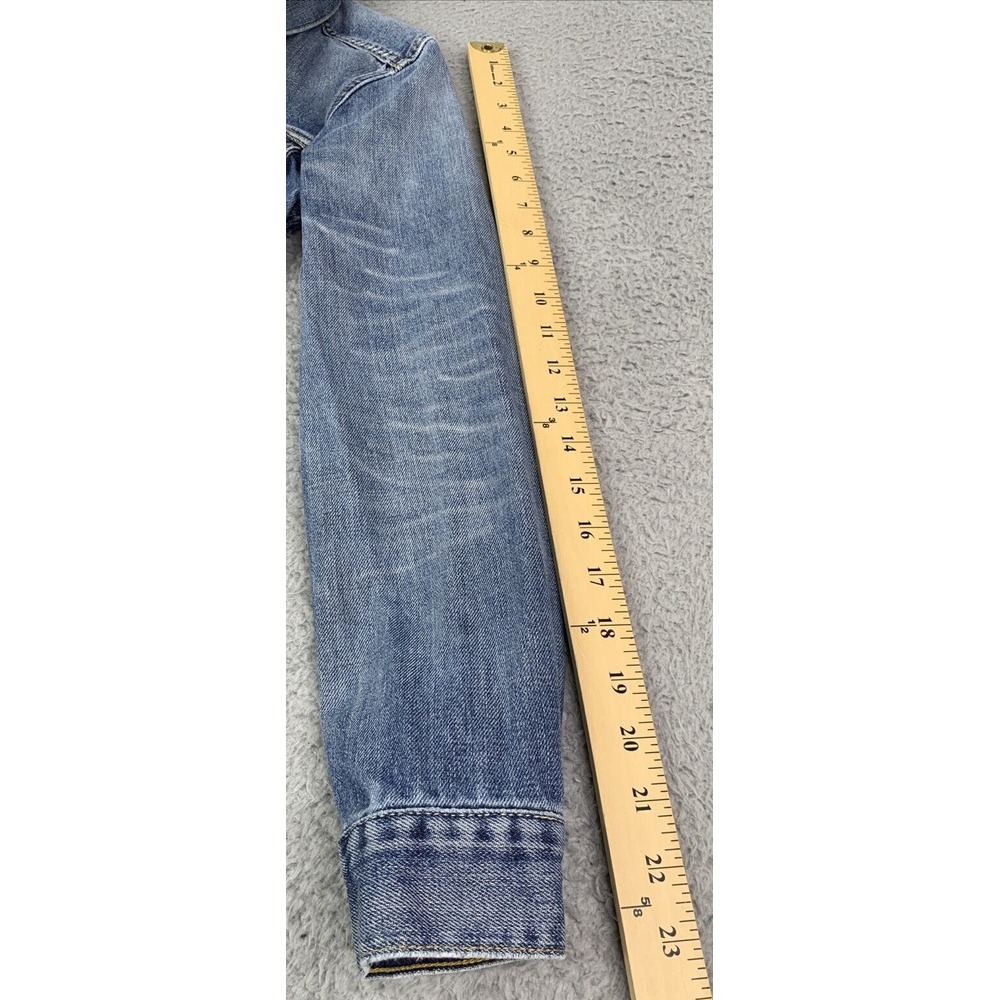 Levis Jacket Womens Size Small Vintage Distressed‎ Vintage IRREGULAR Stamped - Picture 5 of 14
